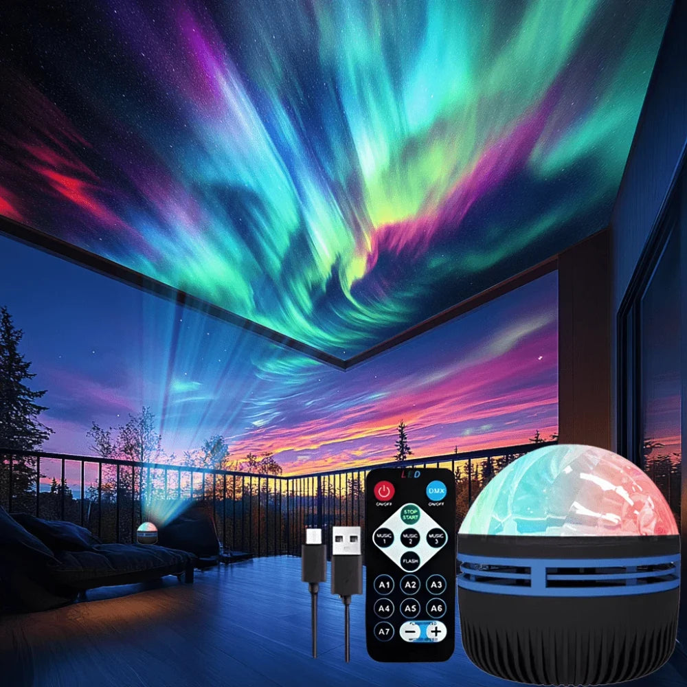 LED Northern Lights Projector
