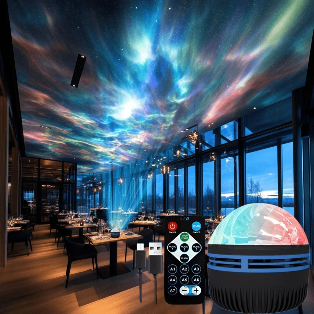 LED Northern Lights Projector
