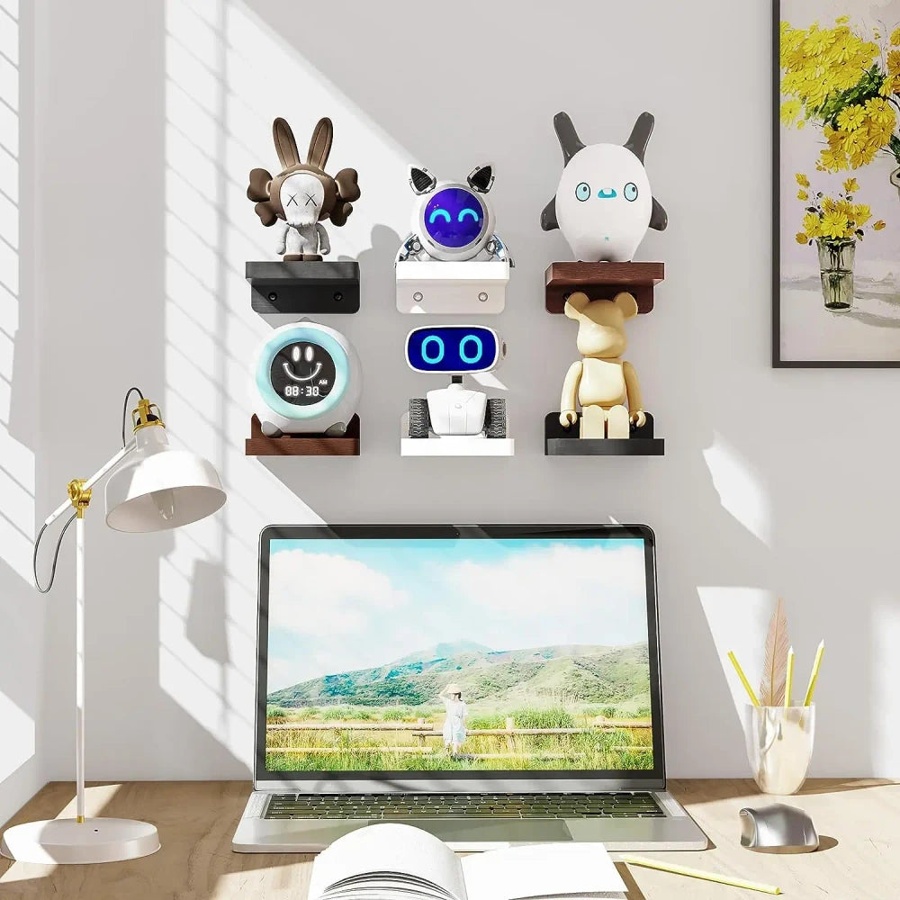4-Pack Small Floating Shelves